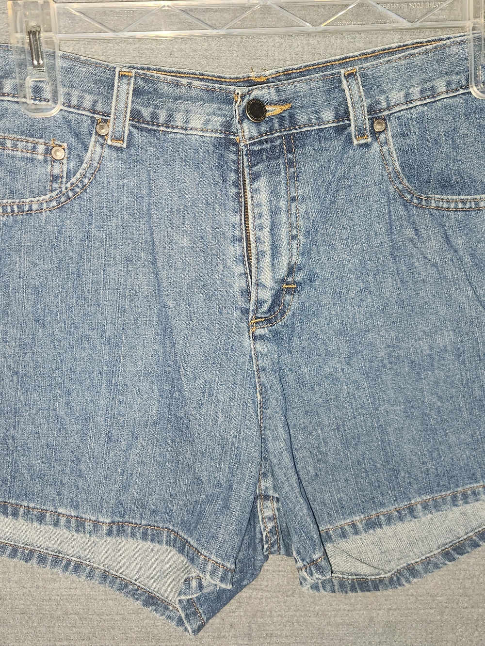 Calvin Klein Jeans Light Blue Denim Women's Shorts #372